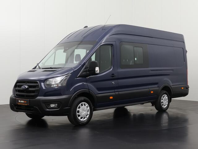 Ford TRANSIT 2.0TDCi 165PK L4H3 Jumbo Dubbele Cabine | 6-Persoons | Airco | Cruise | Camera