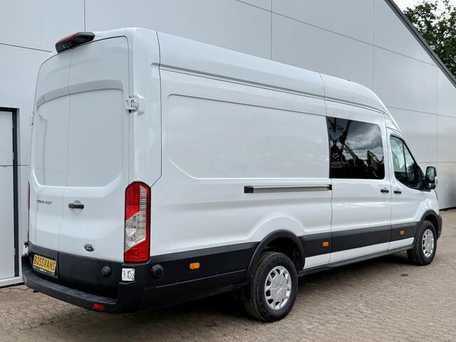 Ford TRANSIT DC 2.0 TDCI 170PK L4H3 Dubbele Cabine 6-Stoelen Airco Cruise Control Camera Parkeersensoren v+a