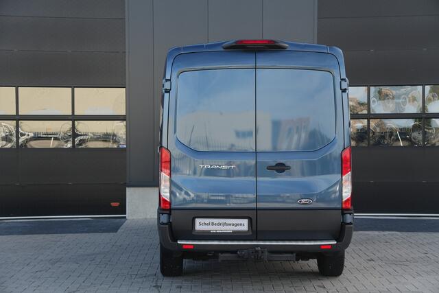 Ford TRANSIT 350 2.0 TDCI L3H2 Limited DC 185pk 5 Zits - 2x Schuif - Trekhaak - Cruise - Camera - Bi Xenon - Carplay/Android - Rijklaar