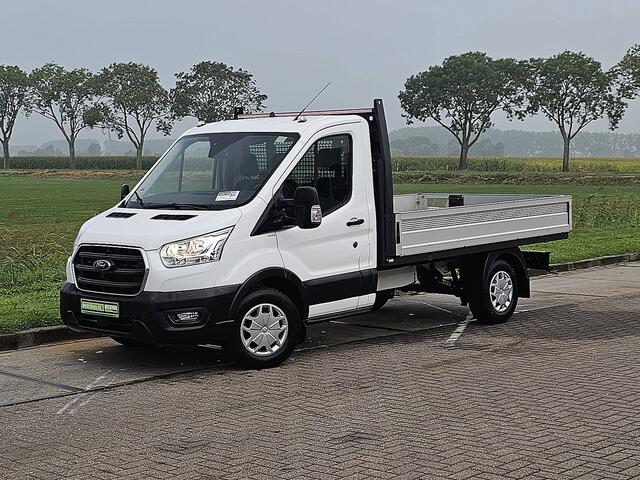 Ford TRANSIT 330 2.0 L2H1 Open Laadbak Cruise control, Airco, Enkele cabine, 130Pk, 1e Eigenaar, Onderhouds-Historie, 3-Zits