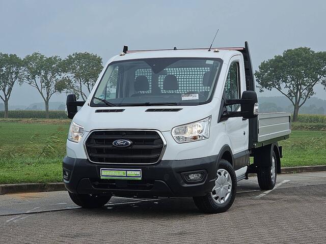 Ford TRANSIT 330 2.0 L2H1 Open Laadbak Cruise control, Airco, Enkele cabine, 130Pk, 1e Eigenaar, Onderhouds-Historie, 3-Zits