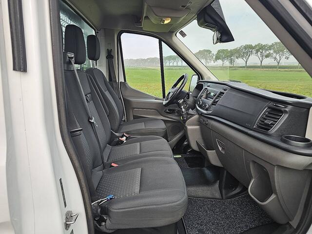 Ford TRANSIT 330 2.0 L2H1 Open Laadbak Cruise control, Airco, Enkele cabine, 130Pk, 1e Eigenaar, Onderhouds-Historie, 3-Zits