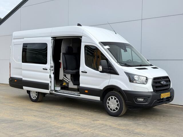 Ford TRANSIT DC 2.0 TDCI 165PK L4H3 Dubbele Cabine Airco Cruise Control Lane Assist Camera Trekhaak voorbereiding