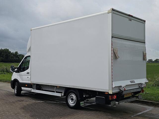 Ford TRANSIT 350 2.0 TDCI L4 Airco, Laadklep, Zijdeur, Lat-om-Lat Betimmerd, Euro6, 130PK, Spoiler, Oh-Historie, NAP