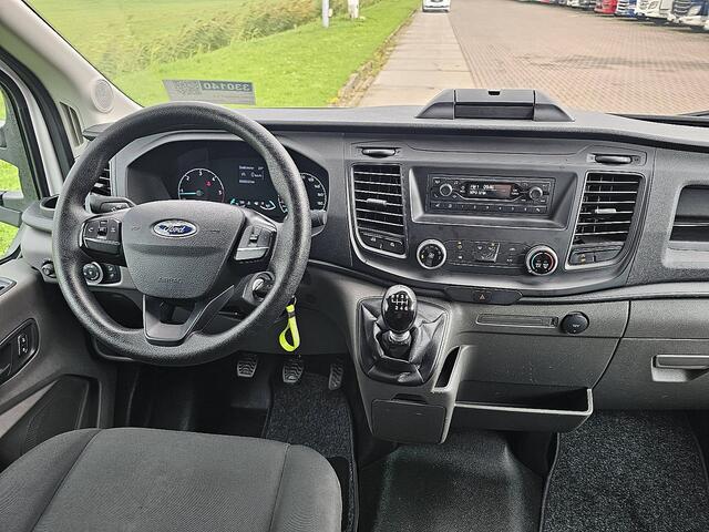 Ford TRANSIT 350 2.0 TDCI L4 Airco, Laadklep, Zijdeur, Lat-om-Lat Betimmerd, Euro6, 130PK, Spoiler, Oh-Historie, NAP