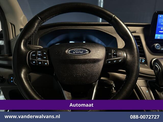 Ford TRANSIT 2.0 TDCI 131pk Automaat L2H2 inrichting Euro6 Airco | Navigatie | Cruisecontrol Dakdraagsysteem met Ladderhouder, Android Auto, Parkeersensoren, Bijrijdersbank