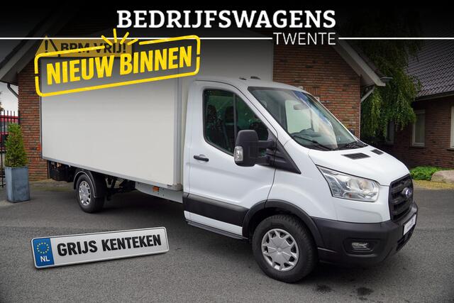 Ford TRANSIT 2.0 TDCi 130 pk Bakwagen met Laadklep Airco Cruise Control, LxBxH 420x200x210 cm, 3-Zits