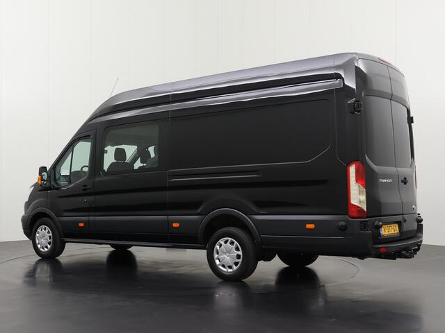 Ford TRANSIT 2.0TDCI 130PK L4H3 Dubbele Cabine | 2800Kg Trekhaak | 6-Persoons | Navigatie | Camera | Airco | Cruise | Betimmering