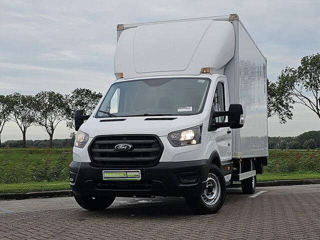 Ford TRANSIT 350 2.0 TDCI Ambiente Skeletal Airco, Oh-historie, Laadklep, Zijdeur, Spoiler, Lat-om-Lat Betimmerd, NAP, Euro6,