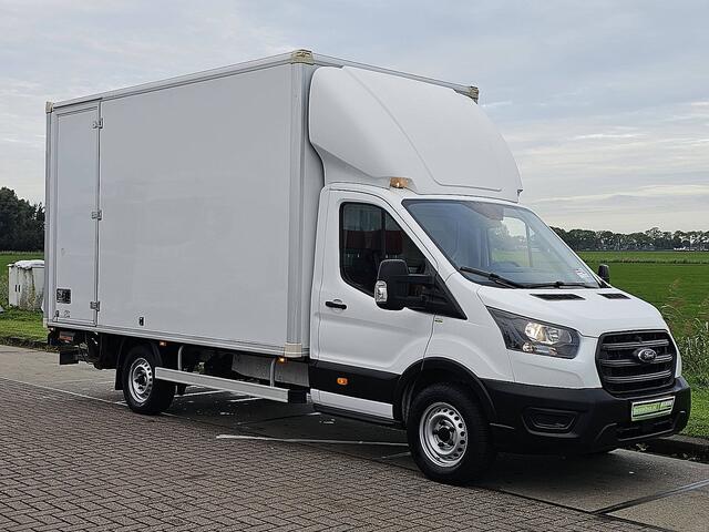Ford TRANSIT 350 2.0 TDCI Ambiente Skeletal Airco, Oh-historie, Laadklep, Zijdeur, Spoiler, Lat-om-Lat Betimmerd, NAP, Euro6,