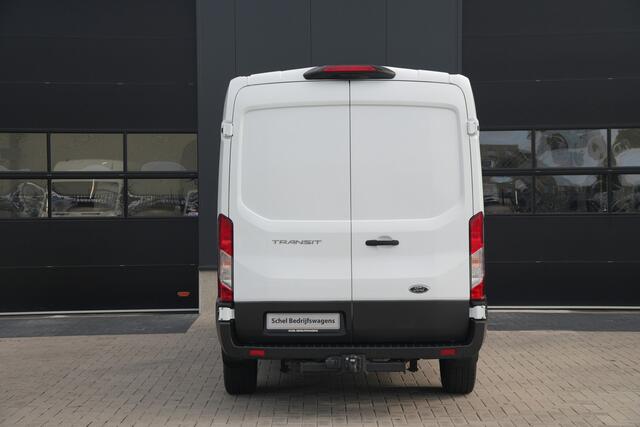 Ford TRANSIT 350 2.0 TDCI L3H2 Trend DC 165pk - 6 Zits - Trekhaak - Cruise - Camera - Stoelverwarming - Bluetooth - Rijklaar