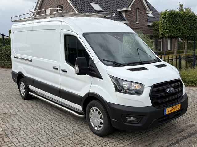 Ford TRANSIT 330 2.0 TDCI 130PK E6 MHEV L3H2 Trend ? 3-zits ? navigatie ? camera ? imperiaal ? trekhaak 2,5 ton