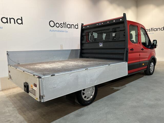 Ford TRANSIT 350 2.0 TDCI L3H1 130 PK DC 6 pers. Trend Open Laadbak / Euro 6 / Airco / Cruise Control / 35.000 KM !!