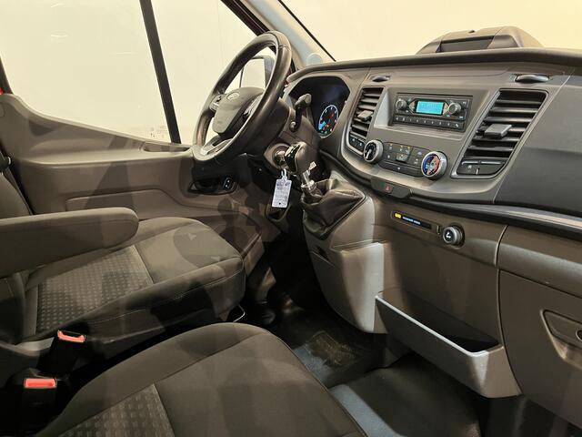Ford TRANSIT 350 2.0 TDCI L3H1 130 PK DC 6 pers. Trend Open Laadbak / Euro 6 / Airco / Cruise Control / 35.000 KM !!