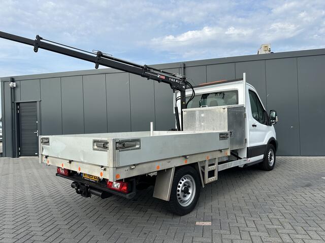 Ford TRANSIT 350 2.0 TDCI 130 PK AWD / 4x4 / HIAB T-CLX 013 KRAAN / AWD / TREKHAAK / AIRCO / 2.800 KG AHG – foto 5