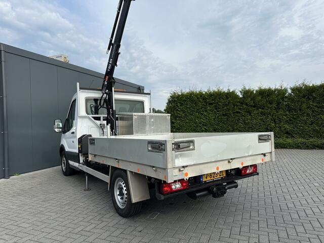 Ford TRANSIT 350 2.0 TDCI 130 PK AWD / 4x4 / HIAB T-CLX 013 KRAAN / AWD / TREKHAAK / AIRCO / 2.800 KG AHG – foto 6