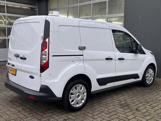 Ford TRANSIT CONNECT 1.5 TDCI L1 Airco Kastinrichting Schuifdeur Parkeersensoren voor en achter Telefoonverbinding 2-Persoons Euro 6 Bpm vrij voor particulier gebruik !!