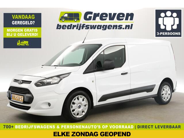 Ford TRANSIT CONNECT 1.6 TDCI L2H1 Airco Cruise 3 Persoons Stoelverwarming Elektrpakket Schuifdeur