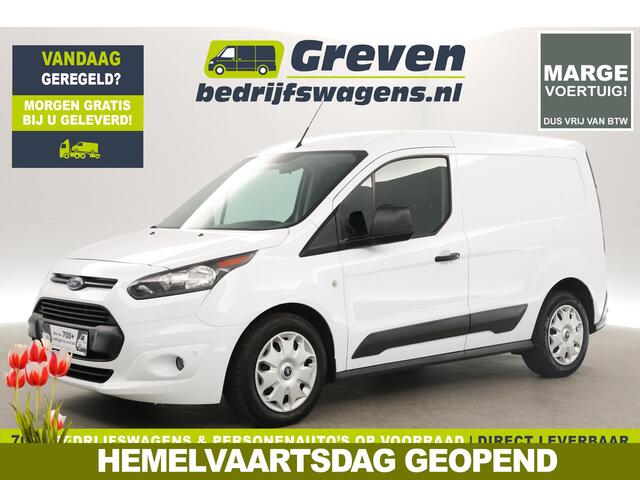 Ford TRANSIT CONNECT 1.0 Ecoboost L1H1 Marge Benzine Airco 3 Persoons PDC Elektrpakket Schuifdeur Trekhaak