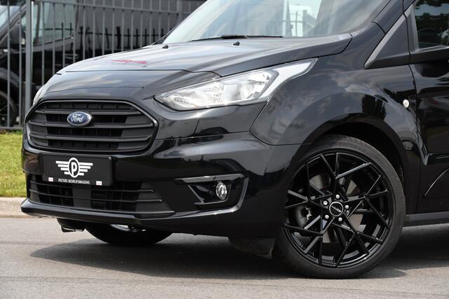 Ford TRANSIT CONNECT 1.5 EcoBlue L2 Black Edition Limited Cruise, Camera, Carplay, Stoelverwarming, 120PK, NAVI ,Automaat, Sensoren, Uniek!