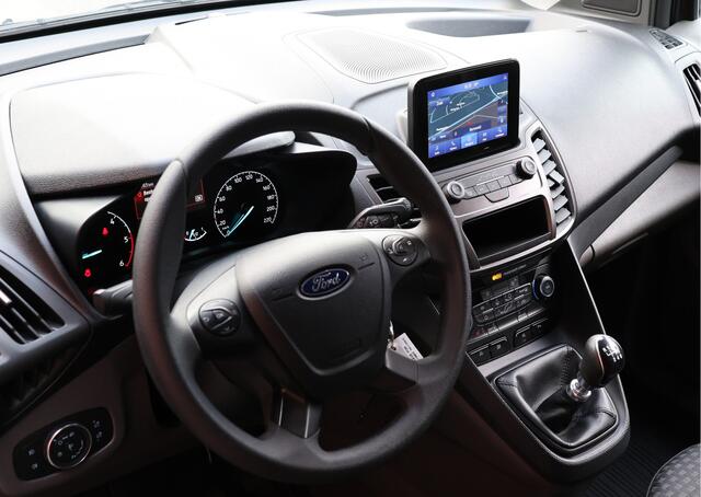 Ford TRANSIT CONNECT 1.5 EcoBlue L2 | 3-Zitter | Navigatie | Camera | CarPlay | Cruise control | Airco | NAP Logisch | Dealer onderhouden | Nieuwe APK