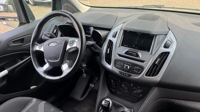 Ford TRANSIT CONNECT 1.5 TDCI 74KW 100PK L2H1 MAXI EURO 6 BIJRIJDERSBANK 3-ZITS/ AIRCO/ NAVIGATIE/ CAMERA/ 100% DEALERONDERHOUDEN
