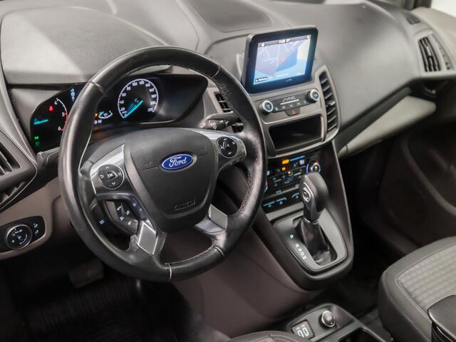 Ford TRANSIT CONNECT 1.5 EcoBlue L1 Sport Automaat (APPLE CARPLAY, NAVIGATIE, CAMERA, PARKEERSENSOREN, SPORTSTOELEN, CRUISE, LM VELGEN, ELEK RAMEN, NIEUWE APK, NIEUWSTAAT)