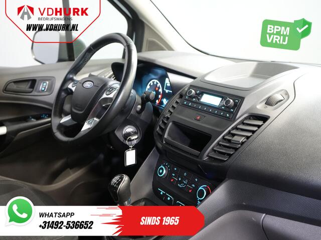 Ford TRANSIT CONNECT 1.0 Ecoboost 100 pk Trend BENZINE BPM VRIJ! Standkachel/ Stoelverw./ PDC/ Cruise/ Trekhaak/ Airco