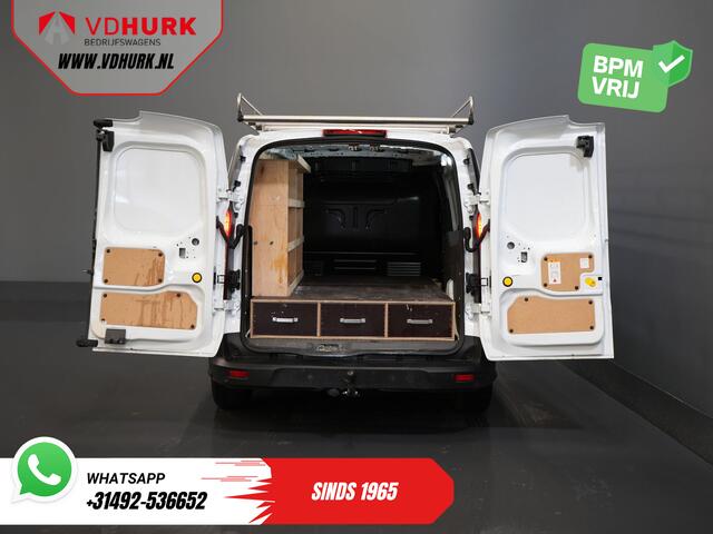 Ford TRANSIT CONNECT 1.5 TDCI 100 pk L2 Imperiaal/ Inrichting/ Trekhaak/ Cruise/ PDC/ Airco