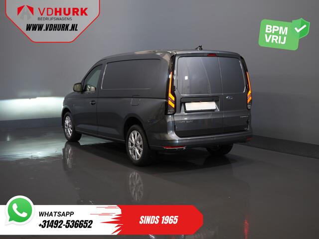 Ford TRANSIT CONNECT 2.0 125 pk DSG Aut. L2 Limited BPM VRIJ! Adapt.Cruise/ LED/ Virtual Cockpit/ Stoelverw./ Carplay/ Stuurverw./ Navi/ Camera/ PDC/ Climate/ Alarm/ Garantie 08-2026