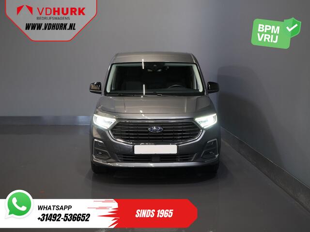 Ford TRANSIT CONNECT 2.0 125 pk DSG Aut. L2 Limited BPM VRIJ! Adapt.Cruise/ LED/ Virtual Cockpit/ Stoelverw./ Carplay/ Stuurverw./ Navi/ Camera/ PDC/ Climate/ Alarm/ Garantie 08-2026