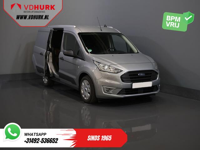 Ford TRANSIT CONNECT 1.0 BENZINE 100 pk BPM VRIJ! Garantie t/m 06-2029 3 Pers./ Airco/ PDC/ DAB/ Bluetooth
