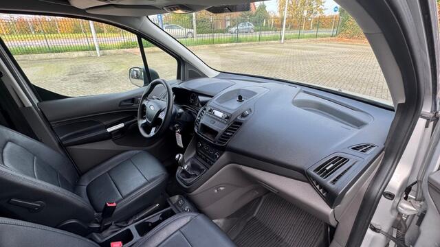 Ford TRANSIT CONNECT 1.5 TDCI 74KW 100PK EURO 6 LEDEREN BEKLEDING/ AIRCO/ TREKHAAK/ 100% DEALERONDERHOUDEN