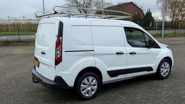Ford TRANSIT CONNECT 1.5 TDCI 55KW 75PK EURO 6 BIJRIJDERSBANK 3 ZITS/ AIRCO/ RVS IMPERIAAL/ TREKHAAK/