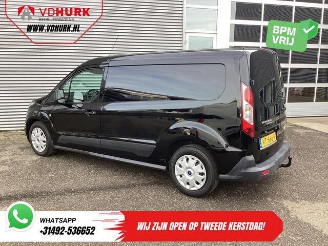 Ford TRANSIT CONNECT 1.6 TDCI 100 pk L2 Trend BPM VRIJ! 3 Pers./ Airco/ NL Auto/ Trekhaak