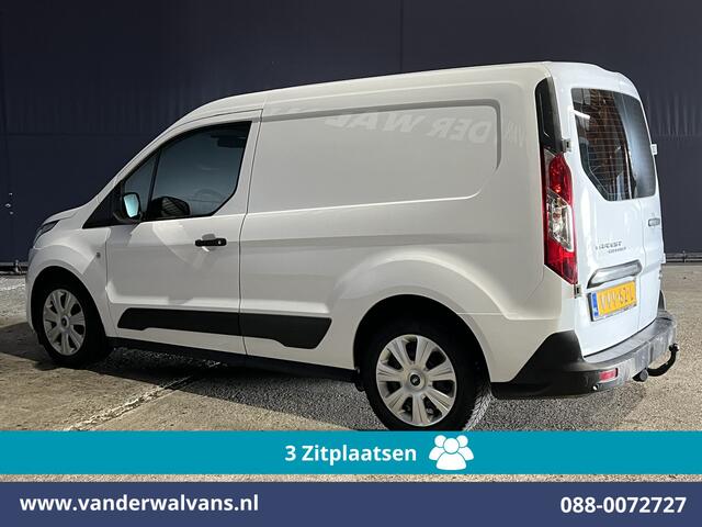 Ford TRANSIT CONNECT 1.5 EcoBlue 100pk L1H1 Euro6 Airco | 3-Zits | Parkeersensoren | Trekhaak Zijdeur, Verwarmde voorruit, Bijrijdersbank