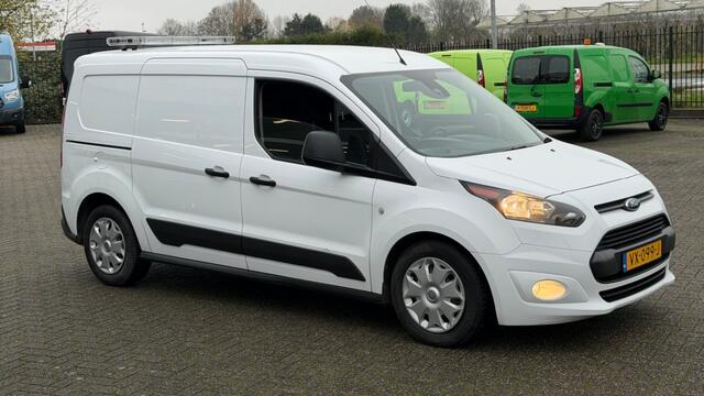 Ford TRANSIT CONNECT 1.5 TDCI 88KW 120PK L2 MAXI EURO 6 BIJRIJDERSBANK 3 ZITS/ AIRCO/ TREKHAAK/ 100% DEALERONDERHOUDEN