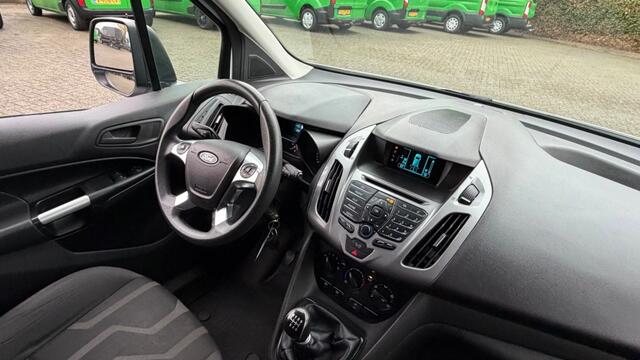 Ford TRANSIT CONNECT 1.5 TDCI 88KW 120PK L2 MAXI EURO 6 BIJRIJDERSBANK 3 ZITS/ AIRCO/ TREKHAAK/ 100% DEALERONDERHOUDEN