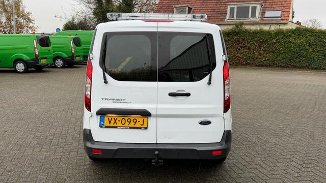 Ford TRANSIT CONNECT 1.5 TDCI 88KW 120PK L2 MAXI EURO 6 BIJRIJDERSBANK 3 ZITS/ AIRCO/ TREKHAAK/ 100% DEALERONDERHOUDEN