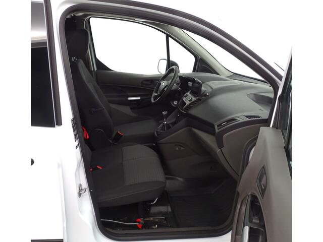 Ford TRANSIT CONNECT 3-Zits 1.0 Ecoboost L1 Camera, Zij-Ramen, 53dKM, all season banden, voorruit verwarmbaar, achterdeuren met beglazing, rubberen matten passagiersruimte, achter camera, park hulp, calculatie tafel, hill hold, airco,, parkeerpilootsysteem achter, nieuwe laad