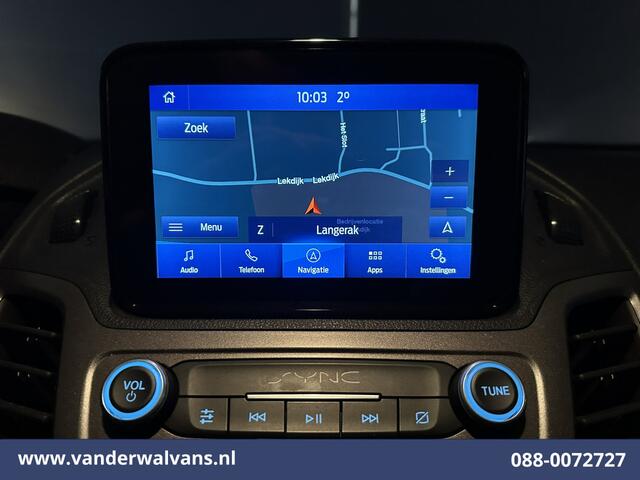 Ford TRANSIT CONNECT 1.5 EcoBlue 100pk L2H1 Euro6 Airco | Navigatie | Camera | Verwarmde Voorruit Stoelverwarming, Parkeersensoren