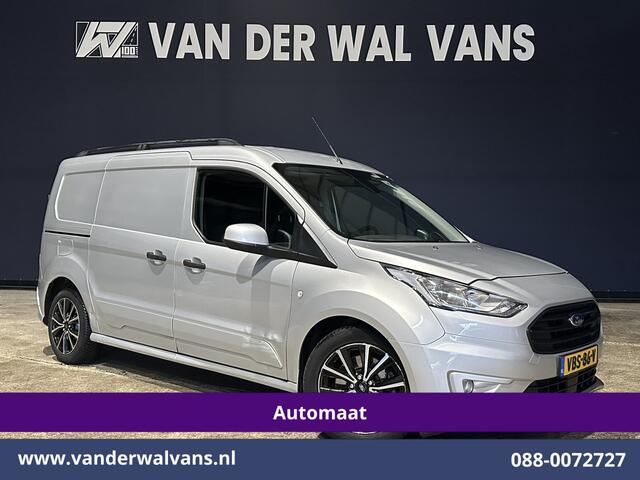 Ford TRANSIT CONNECT 1.5 EcoBlue 120pk Automaat L2H1 Euro6 Airco | 3-Zits | 2x zijdeur | Camera | Navigatie | Cruisecontrol LM Velgen, Trekhaak, Parkeersensoren, Bijrijdersbank