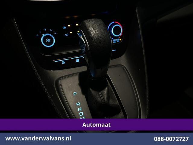 Ford TRANSIT CONNECT 1.5 EcoBlue 120pk Automaat L2H1 Euro6 Airco | 3-Zits | 2x zijdeur | Camera | Navigatie | Cruisecontrol LM Velgen, Trekhaak, Parkeersensoren, Bijrijdersbank