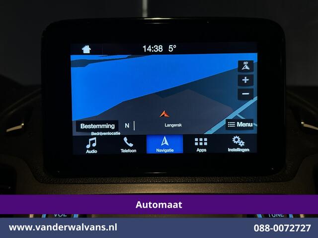 Ford TRANSIT CONNECT 1.5 EcoBlue 120pk Automaat L2H1 Euro6 Airco | 3-Zits | 2x zijdeur | Camera | Navigatie | Cruisecontrol LM Velgen, Trekhaak, Parkeersensoren, Bijrijdersbank