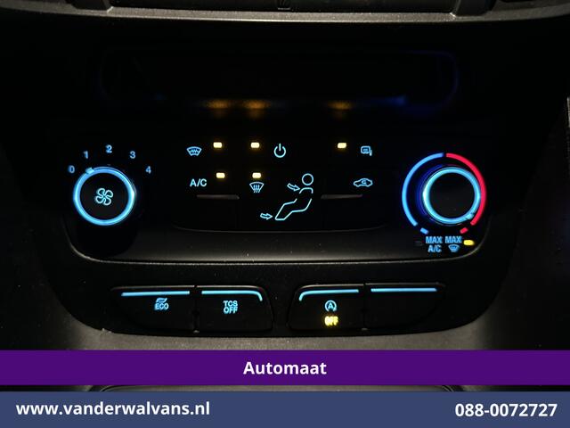 Ford TRANSIT CONNECT 1.5 EcoBlue 120pk Automaat L2H1 Euro6 Airco | 3-Zits | 2x zijdeur | Camera | Navigatie | Cruisecontrol LM Velgen, Trekhaak, Parkeersensoren, Bijrijdersbank