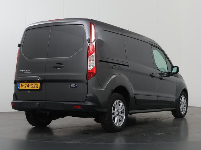 Ford TRANSIT CONNECT 1.5 ECOBLUE | 100 PK | L2 | LIMITED | STOELVERWARMING | BETIMMERDE LAADRUIMTE | NAVIGATIE | AUTOMATISCHE AIRCO | PARKEERSENSOREN | LICHTMETALEN WIELEN | ACHTERUITRIJCAMERA | STOEL - STOEL