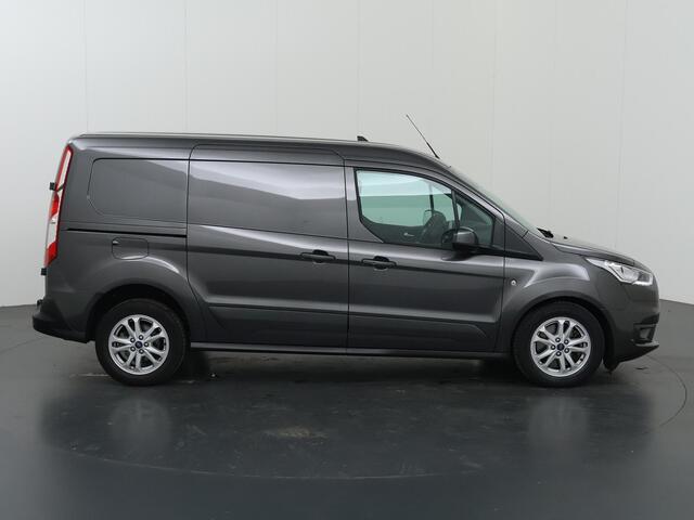 Ford TRANSIT CONNECT 1.5 ECOBLUE | 100 PK | L2 | LIMITED | STOELVERWARMING | BETIMMERDE LAADRUIMTE | NAVIGATIE | AUTOMATISCHE AIRCO | PARKEERSENSOREN | LICHTMETALEN WIELEN | ACHTERUITRIJCAMERA | STOEL - STOEL