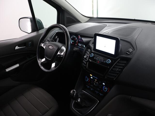 Ford TRANSIT CONNECT 1.5 ECOBLUE | 100 PK | L2 | LIMITED | STOELVERWARMING | BETIMMERDE LAADRUIMTE | NAVIGATIE | AUTOMATISCHE AIRCO | PARKEERSENSOREN | LICHTMETALEN WIELEN | ACHTERUITRIJCAMERA | STOEL - STOEL