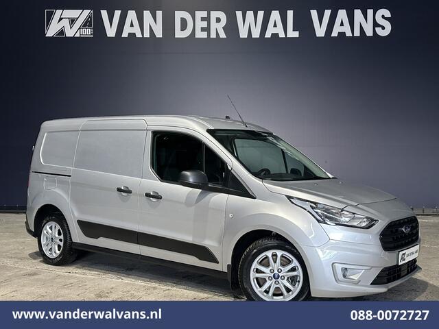 Ford TRANSIT CONNECT 1.5 EcoBlue 100pk L2H1 Euro6 Airco | Camera | Navigatie | Trekhaak | LM velgen Parkeersensoren, Bumper in de kleur, Verwarmde voorruit, Zijdeur