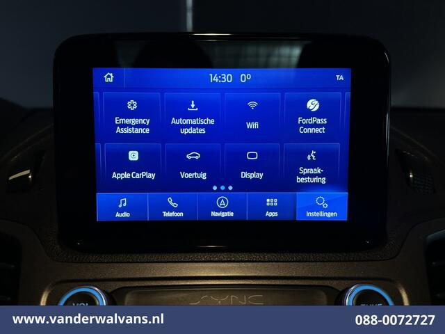 Ford TRANSIT CONNECT 1.5 EcoBlue 100pk L2H1 Euro6 Airco | Camera | Navigatie | Apple Carplay | Trekhaak LM Velgen, Cruisecontrol, Verwarmde Voorruit, Parkeersensoren